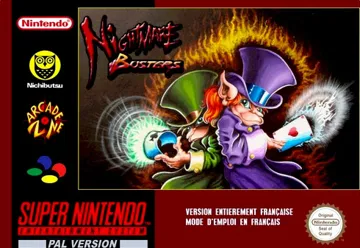Nightmare Busters (Europe) (Proto) box cover front